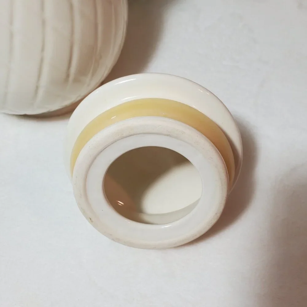 Isabella By JCPenney Home Collection Small Ivory Canister With Lid & Seal